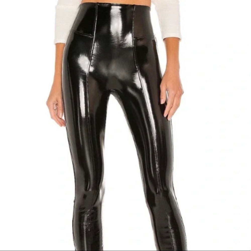 Spanx Leather Leggings New with tags Patent Leather Pants